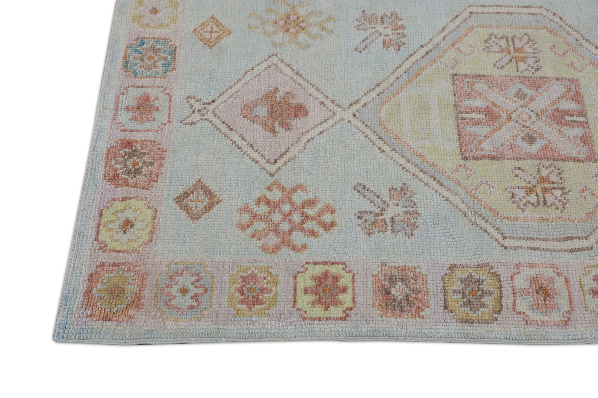 Turkish Oushak Rug 3' x 10'5" #2644