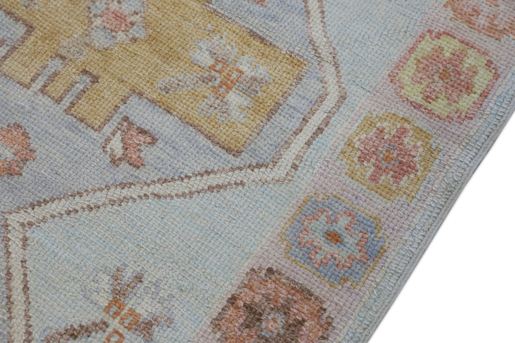 Turkish Oushak Rug 3' x 10'5" #2644
