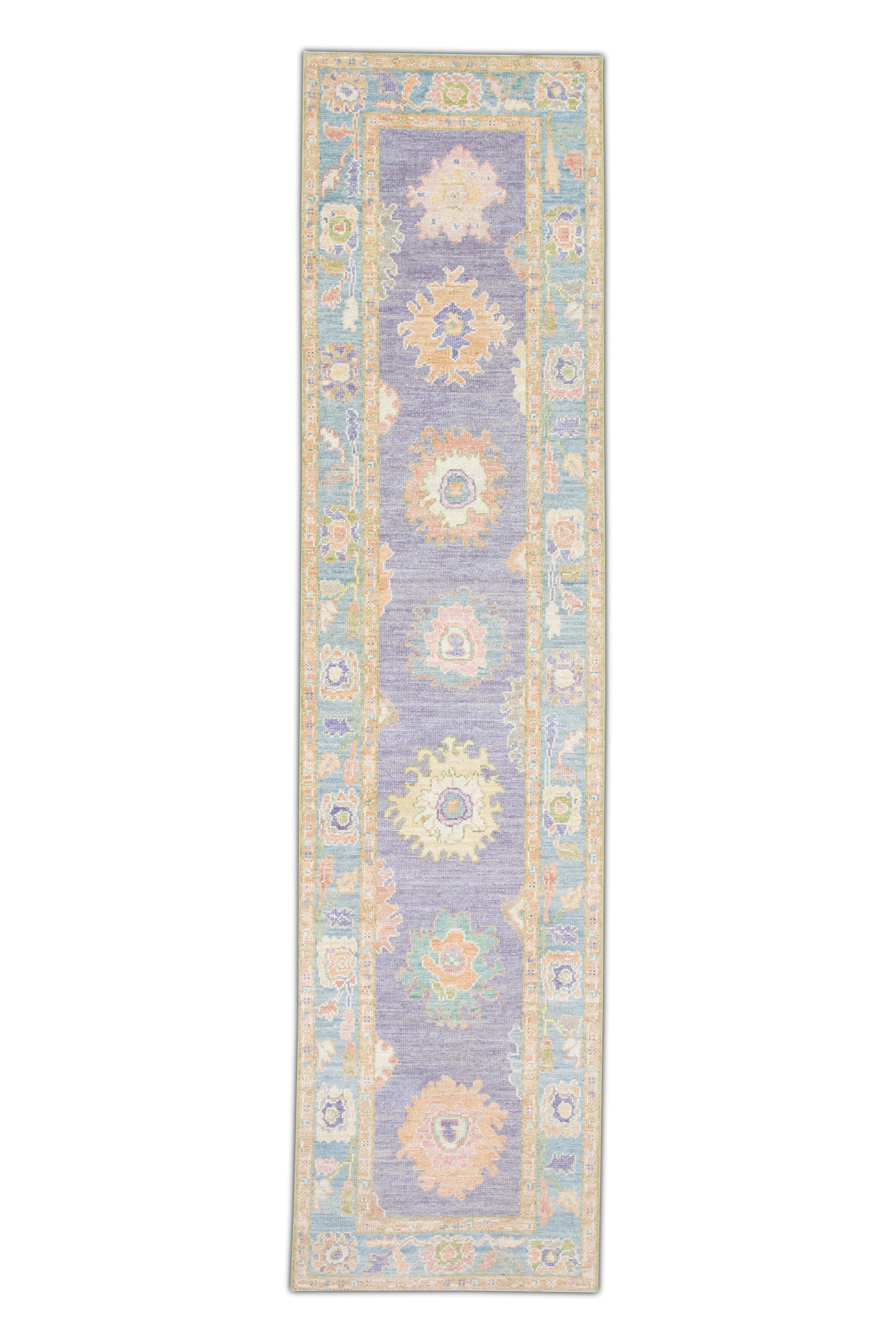 Turkish Oushak Rug 2'10" x 11'3" #2641