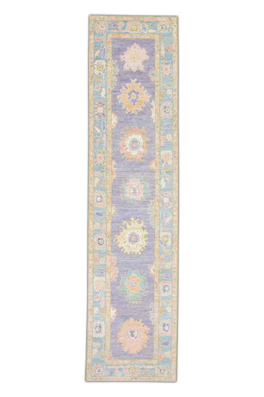 #2641 Turkish Oushak 2'10" x 11'3"