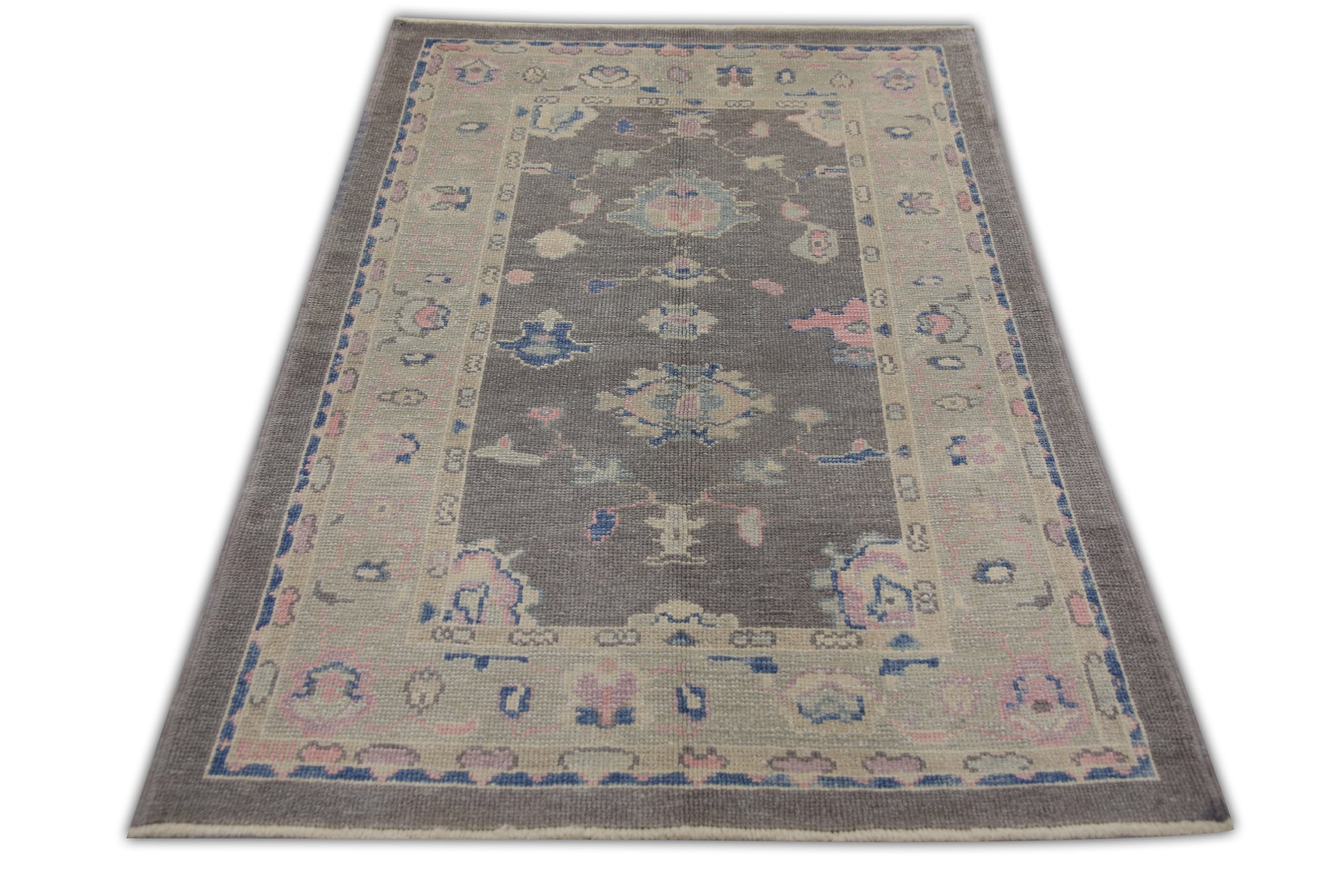 Turkish Oushak Rug 4' x 5'11" #6433