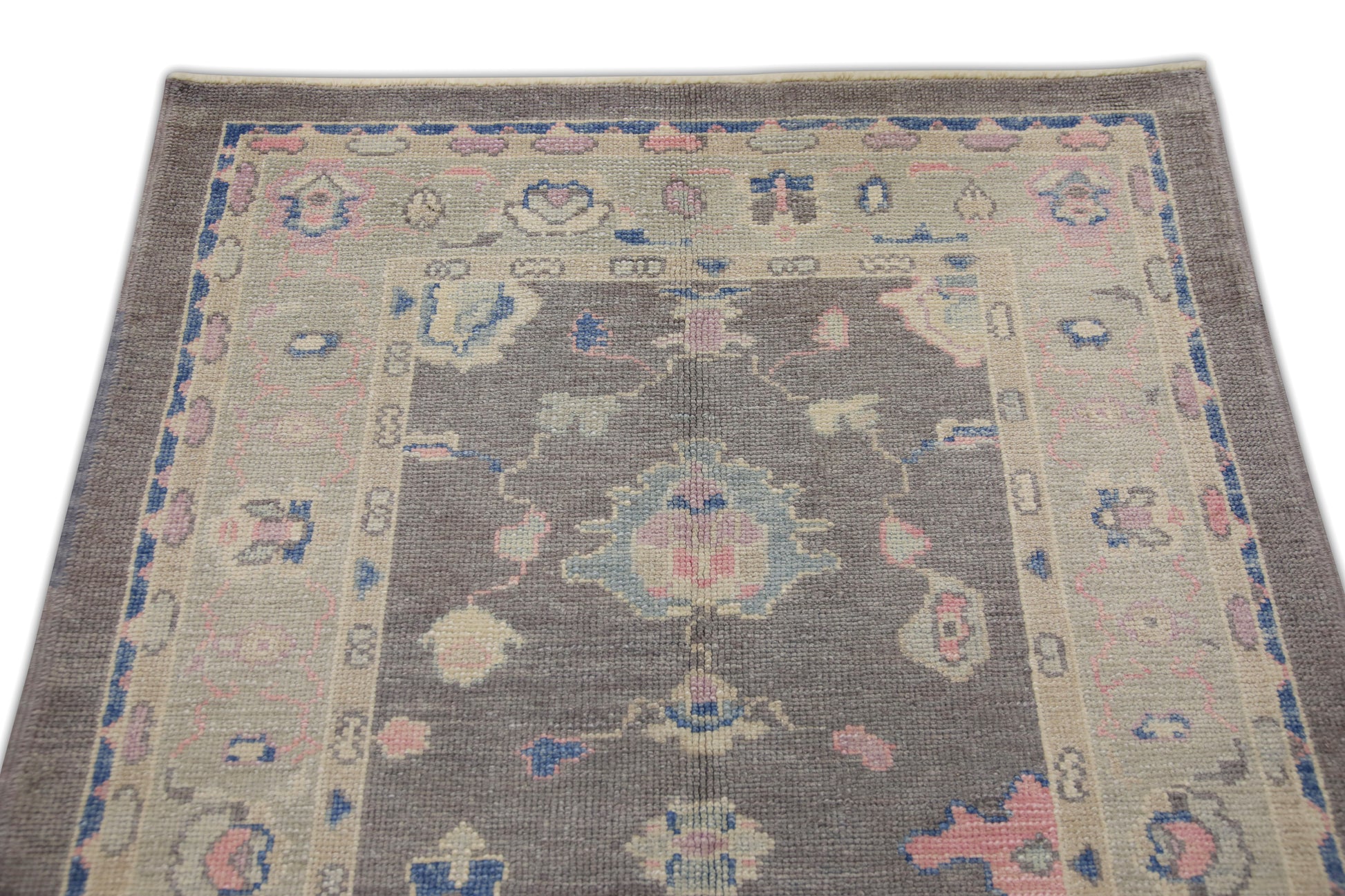 Turkish Oushak Rug 4' x 5'11" #6433