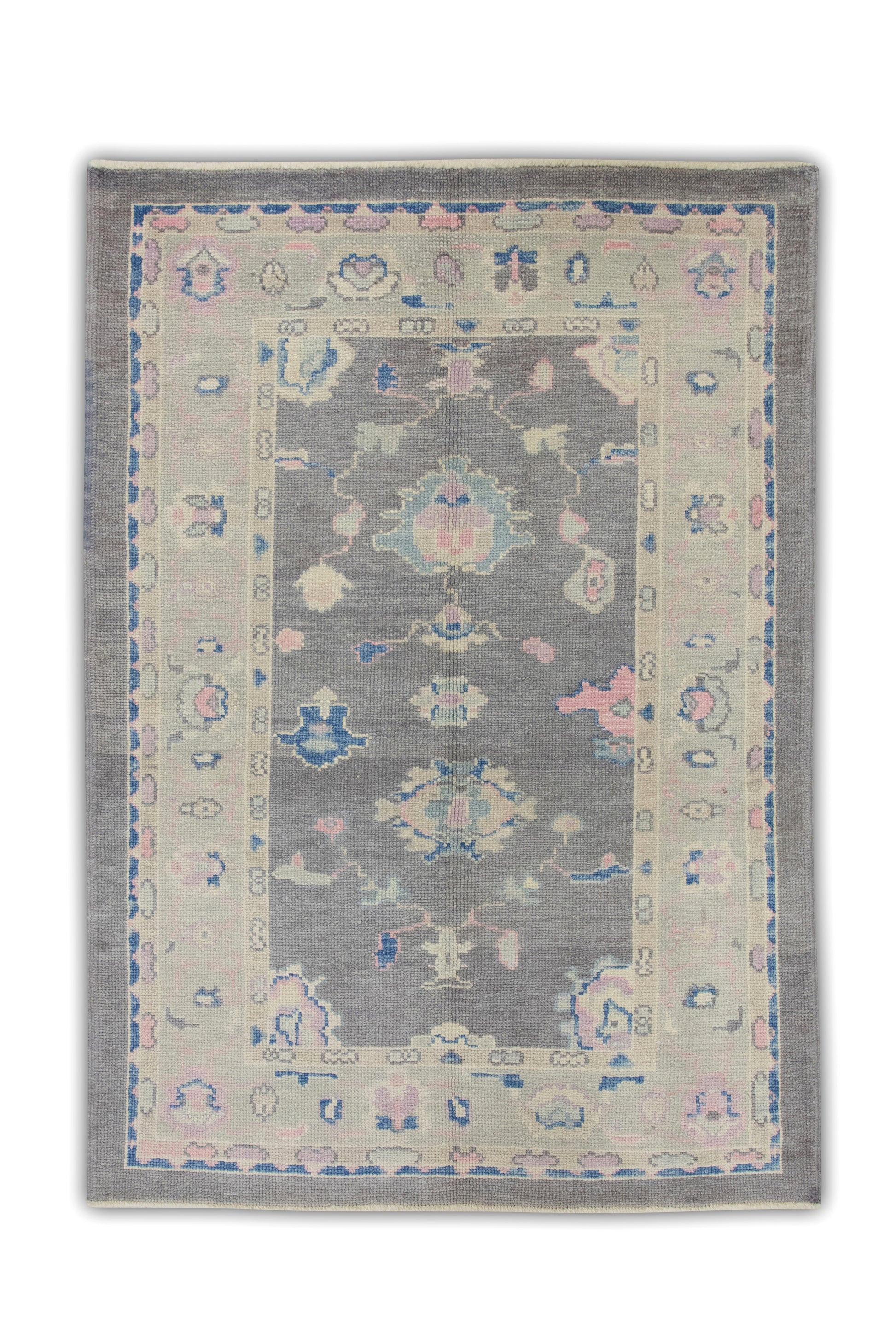 Turkish Oushak Rug 4' x 5'11" #6433