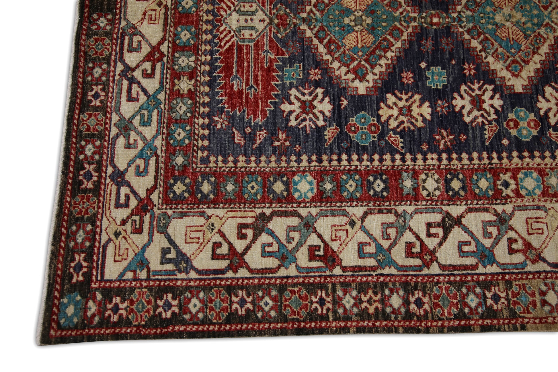 Turkish Antique Look Oushak Rug 4'1" x 5'7"  #18