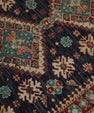 Turkish Antique Look Oushak Rug 4'1" x 5'7"  #18