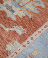 Turkish Oushak Rug 4' x 6'2" #1090