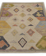 Turkish Oushak Rug 4' x 5'7" #5253