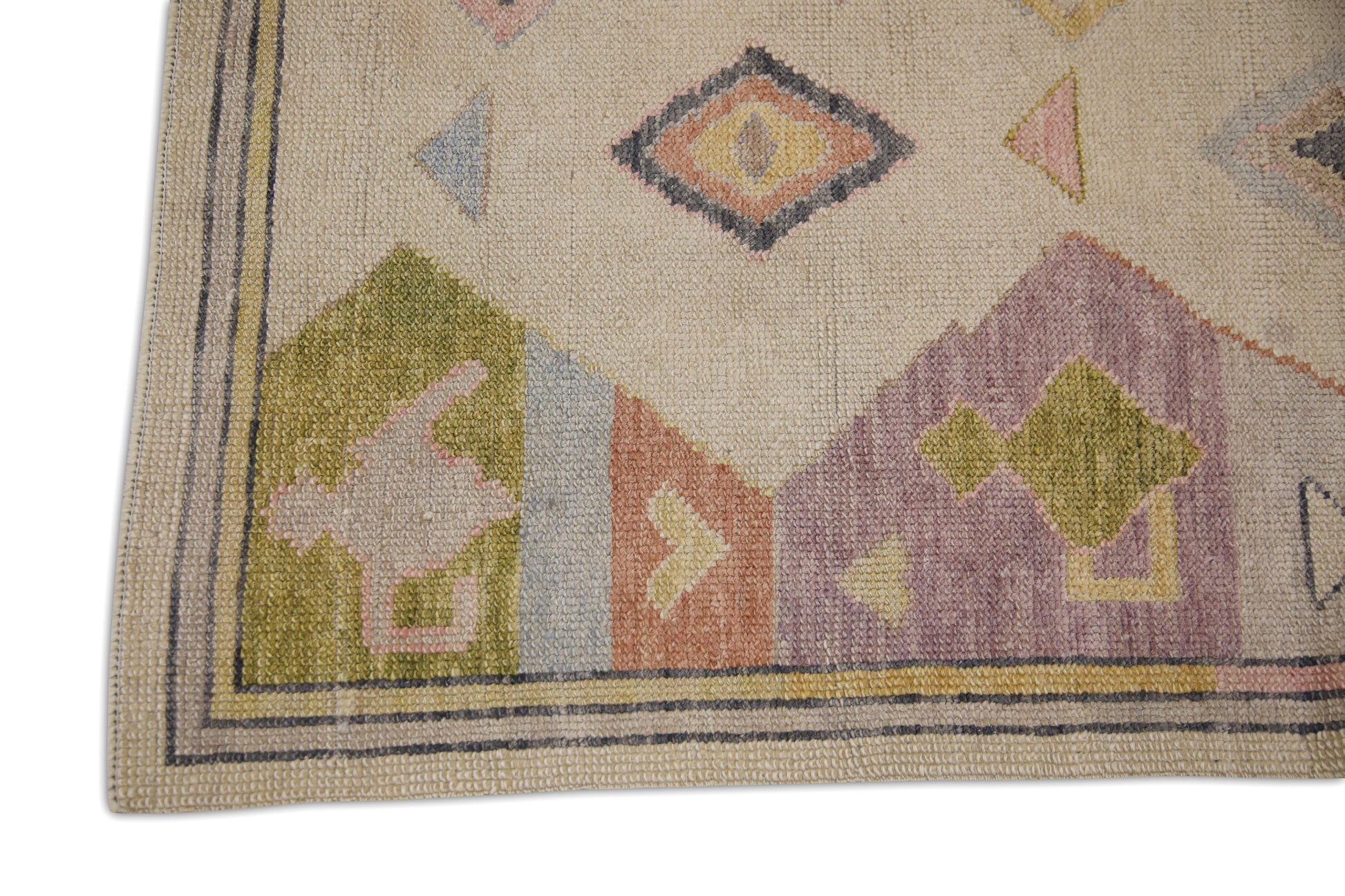 Turkish Oushak Rug 4' x 5'7" #5253