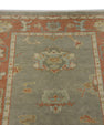 Turkish Oushak Rug 4'2" x 5' #2011