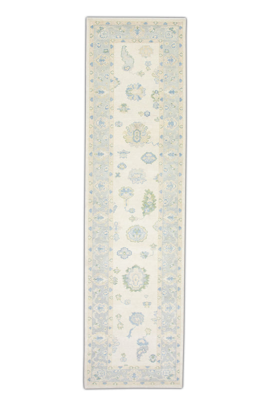 #2983 Turkish Oushak 2'11" x 10'10"