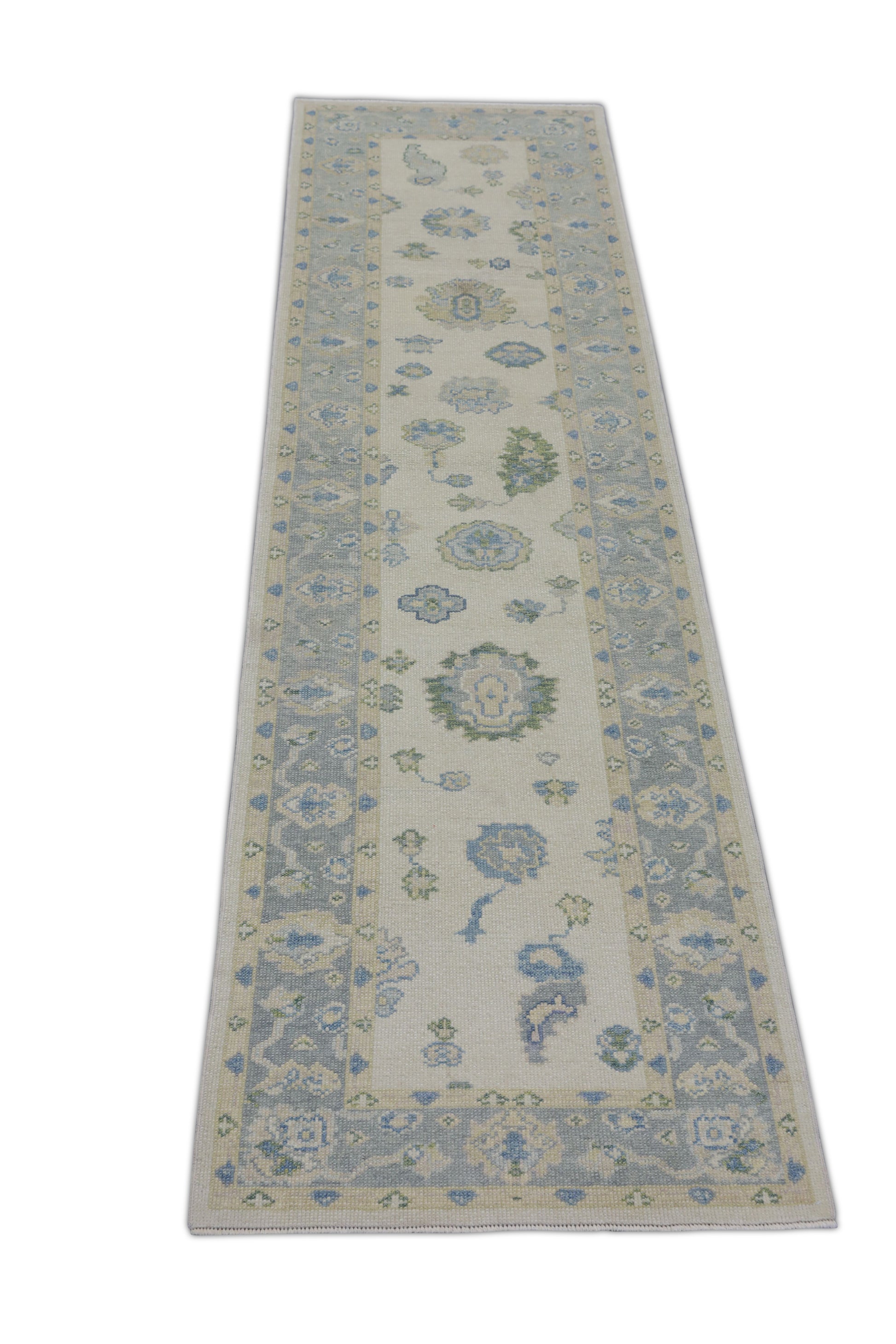 Turkish Oushak Rug 2'11" x 10'10" #2983