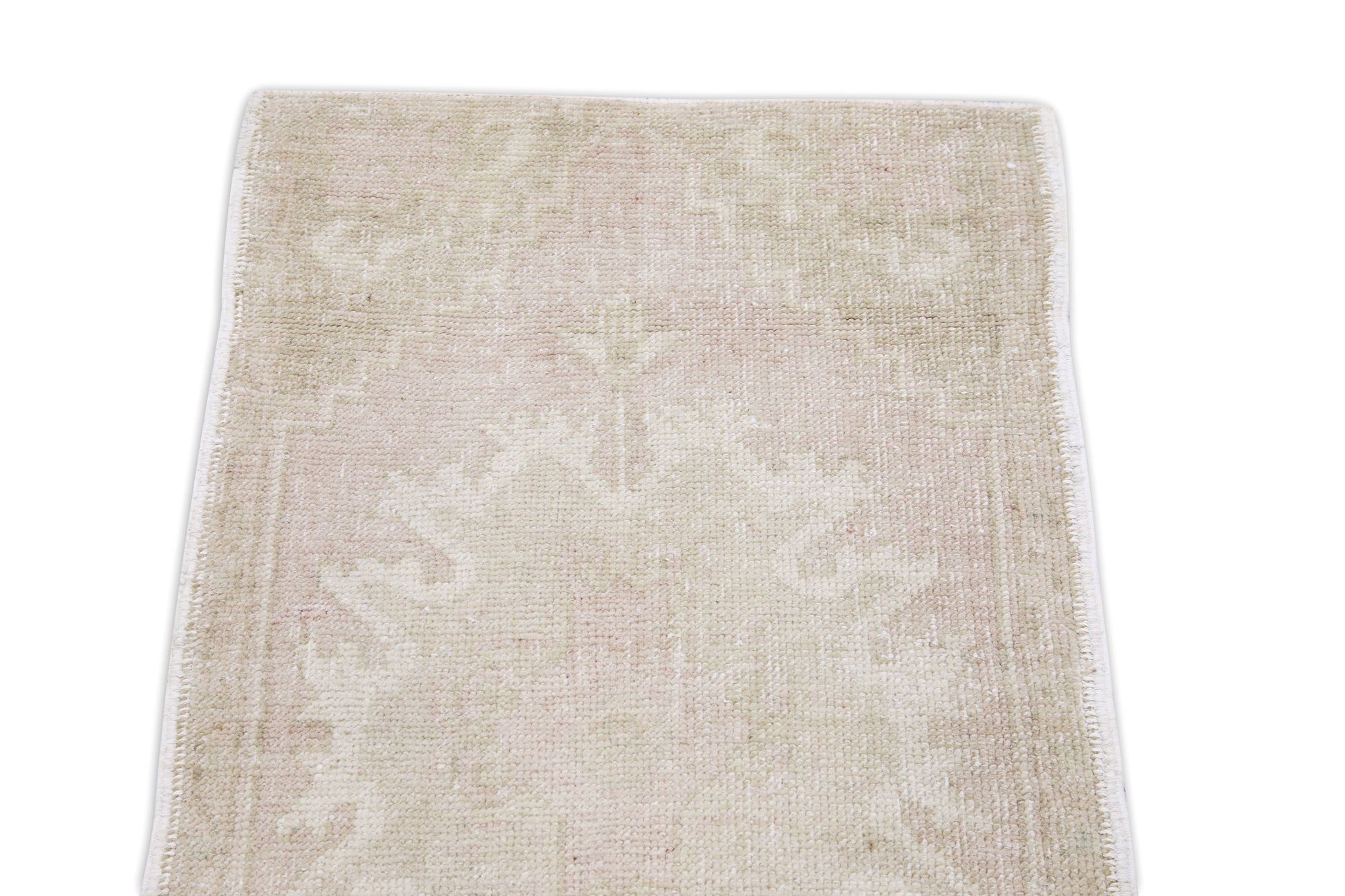 Oriental Hand Knotted Vintage Turkish Mini Rug 1'9" x 3'4" #9043