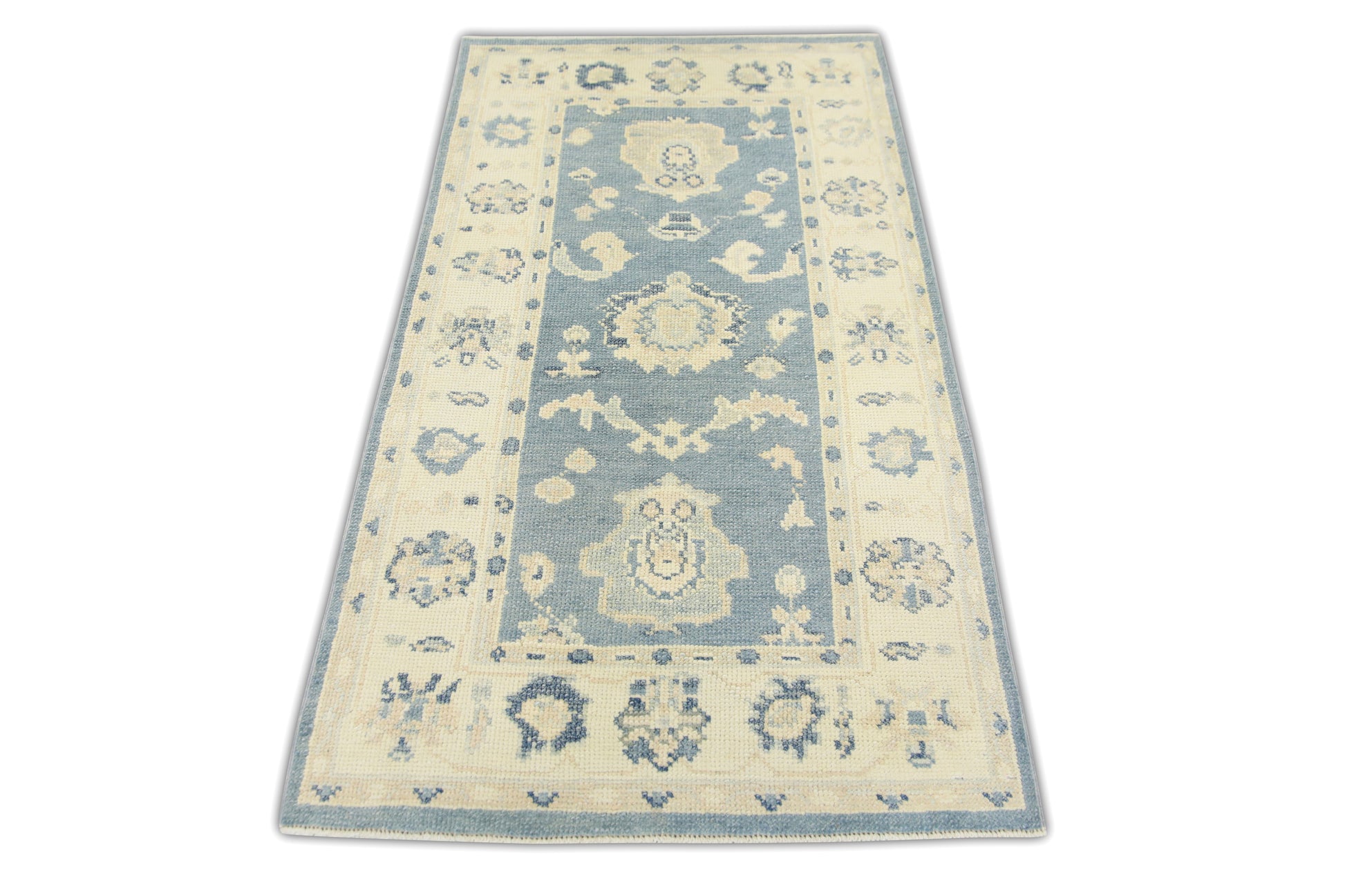 Turkish Oushak Rug 2'10" x 5'4" #7295