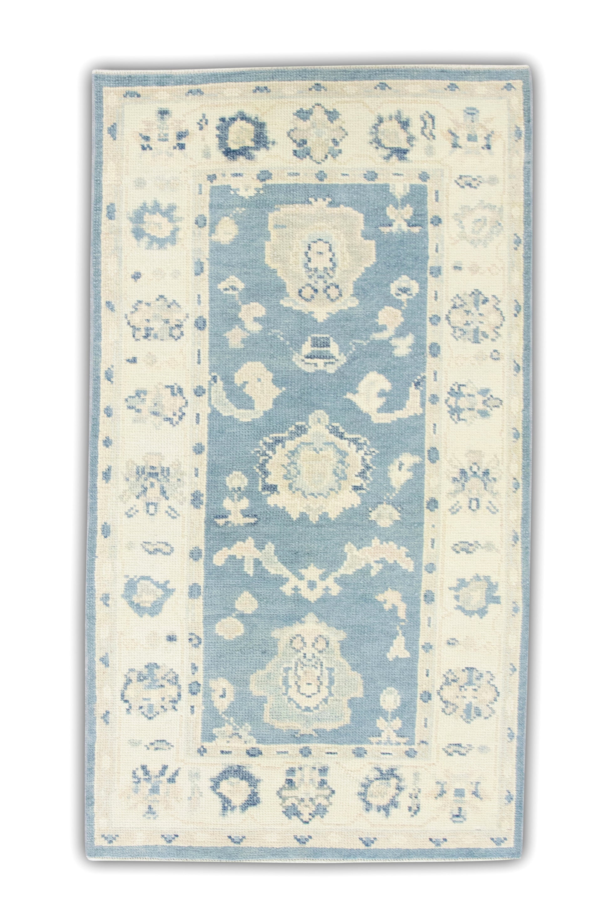 Turkish Oushak Rug 2'10" x 5'4" #7295