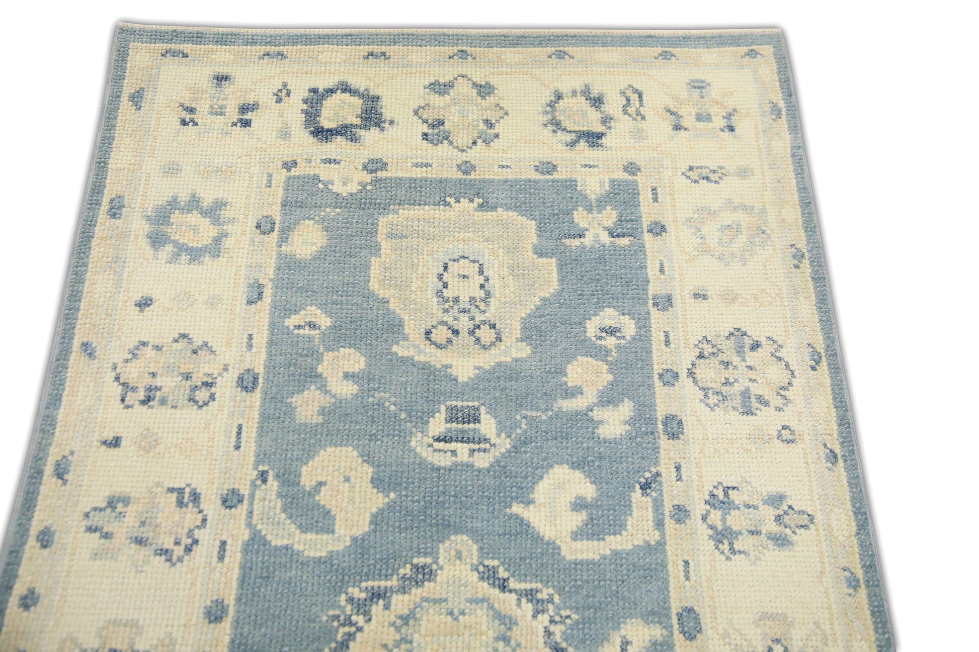 Turkish Oushak Rug 2'10" x 5'4" #7295