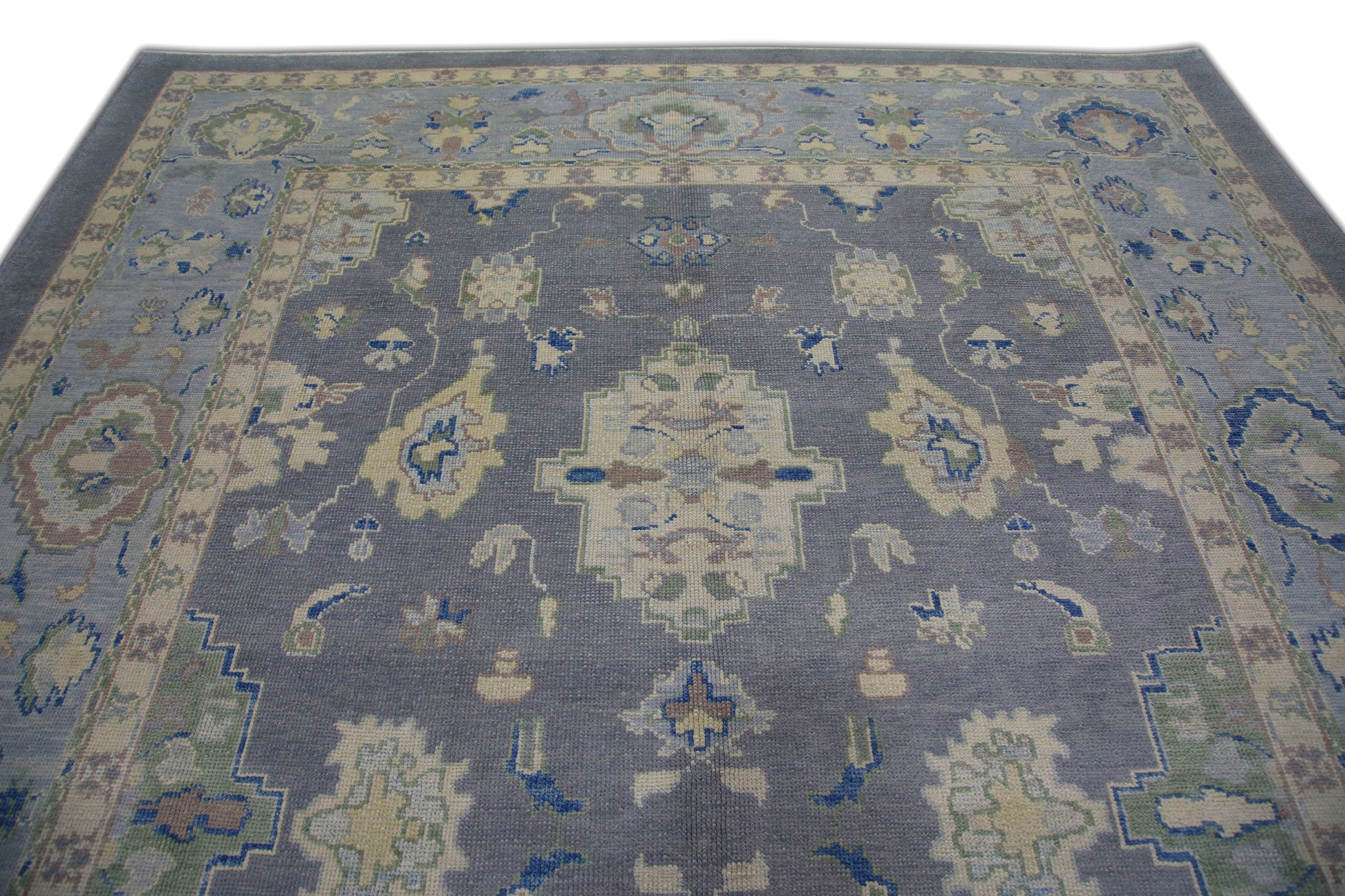 Turkish Oushak Rug 9'2" x 12'6" #5441