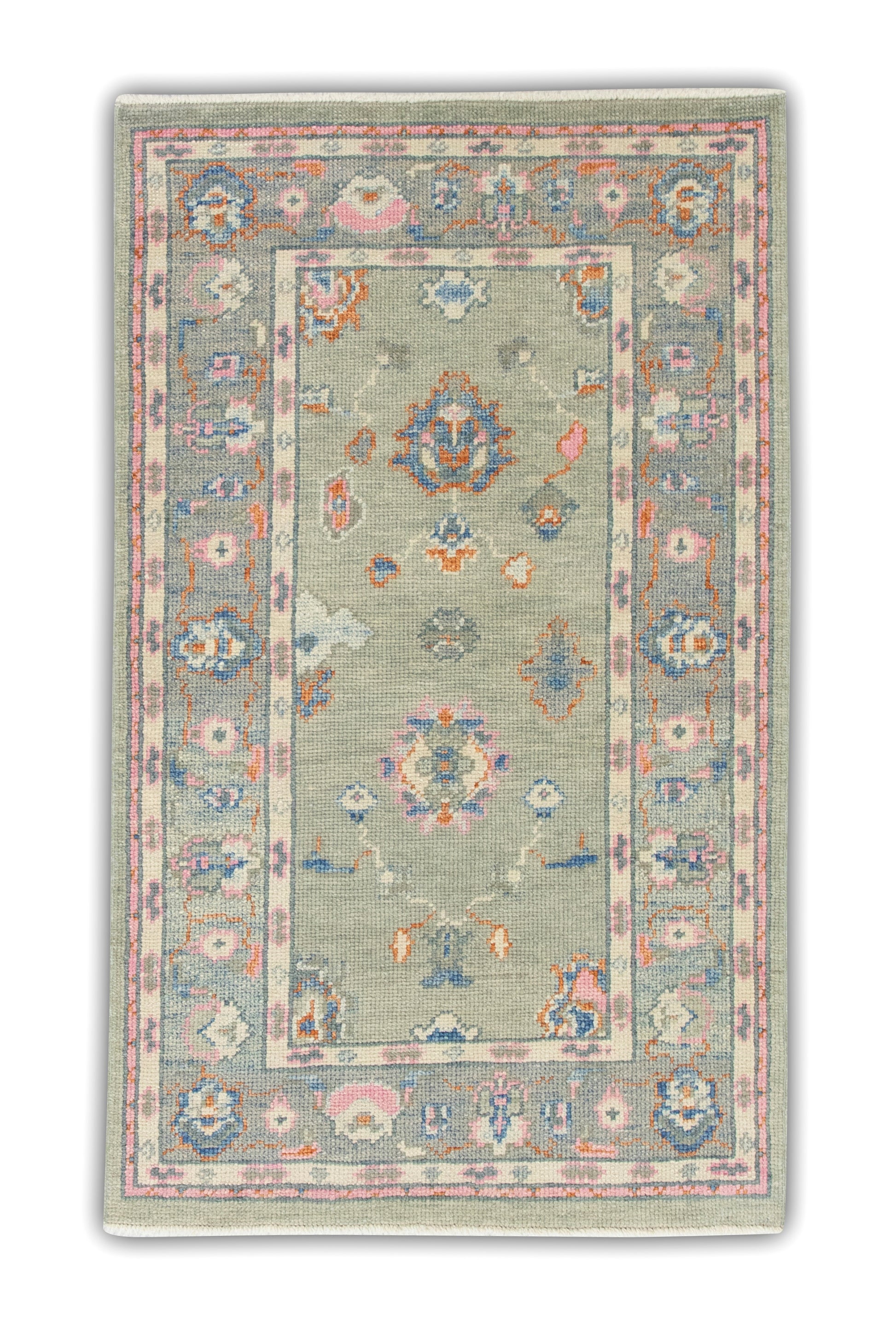 Turkish Oushak Rug 2'11" x 4'11" #6485