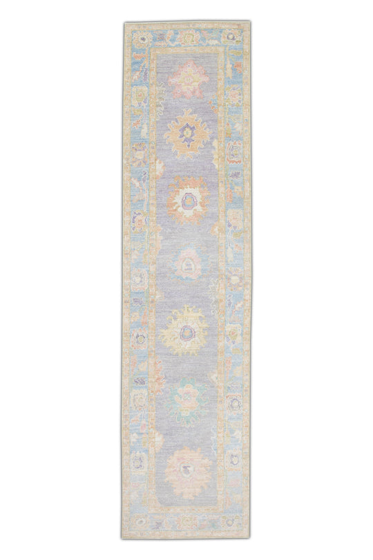 #2784 Turkish Oushak 2'11" x 11'9"