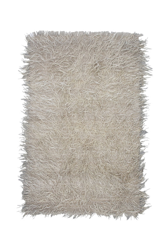 #1051 Hand Knotted Turkish Modern Tulu Rug 4'10" x 8'