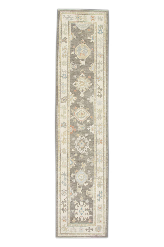 #2805 Turkish Oushak 2'6" x 11'2"