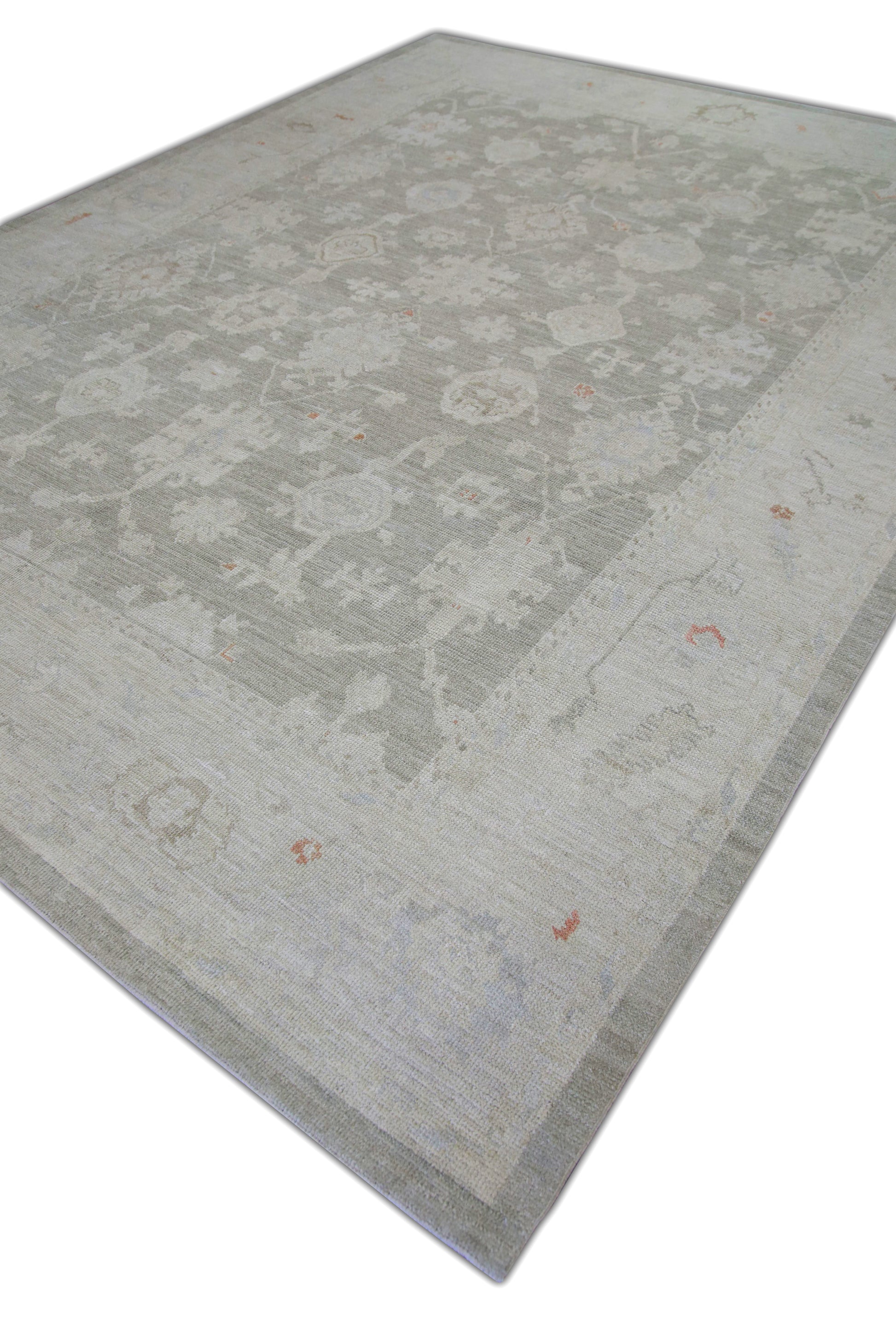 Turkish Oushak Rug 9'1" x 12' #5316