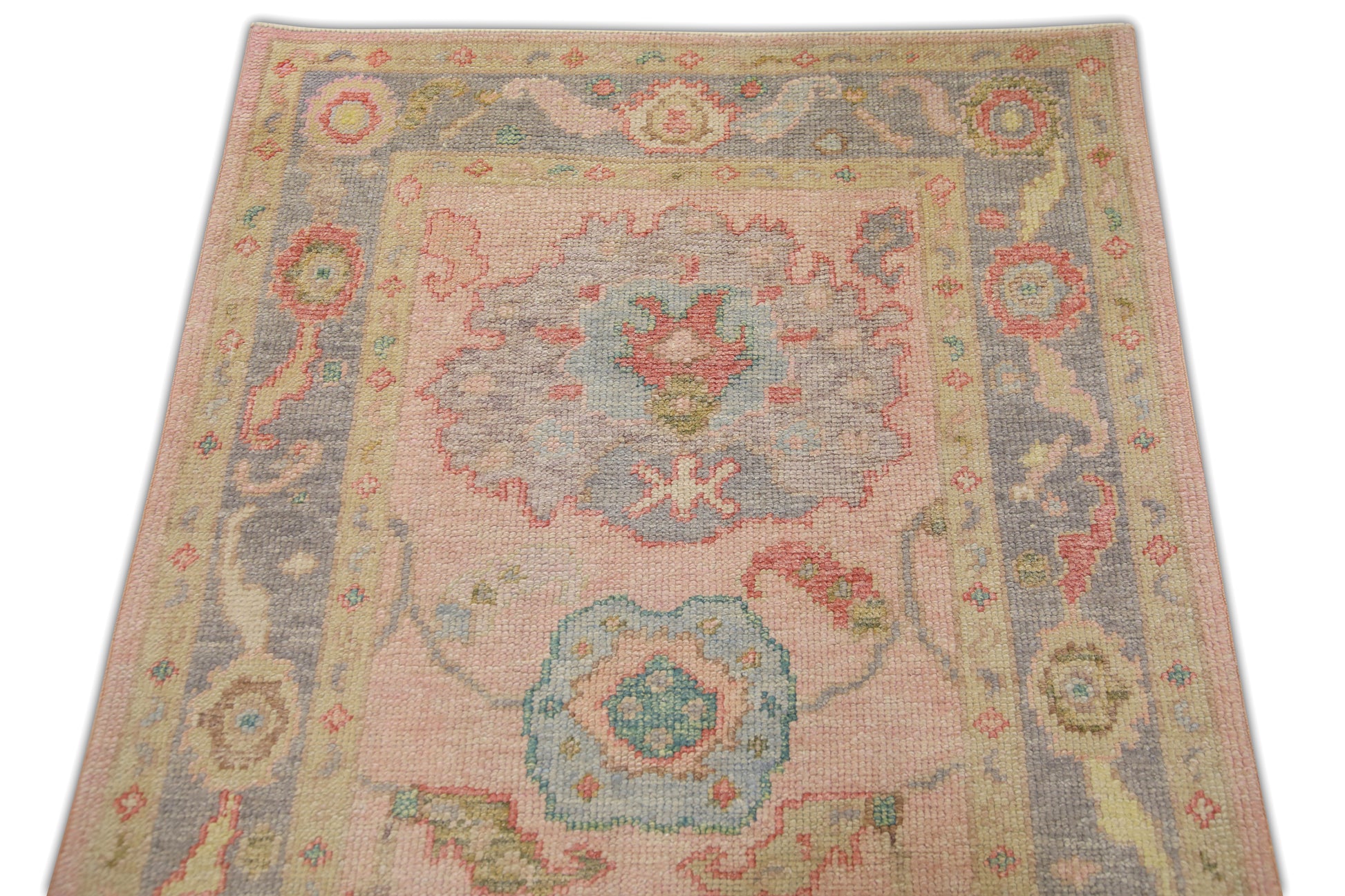 Turkish Oushak Rug 3'1" x 4'8" #6955
