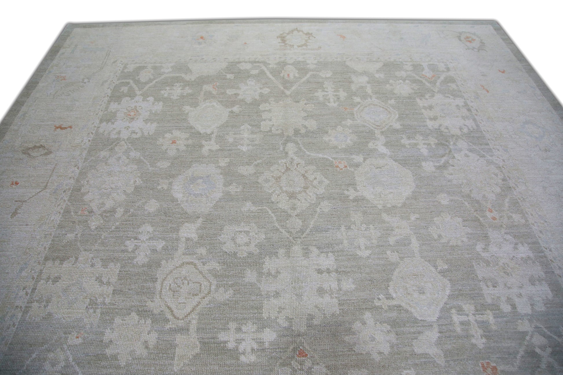 Turkish Oushak Rug 9'1" x 12' #5316