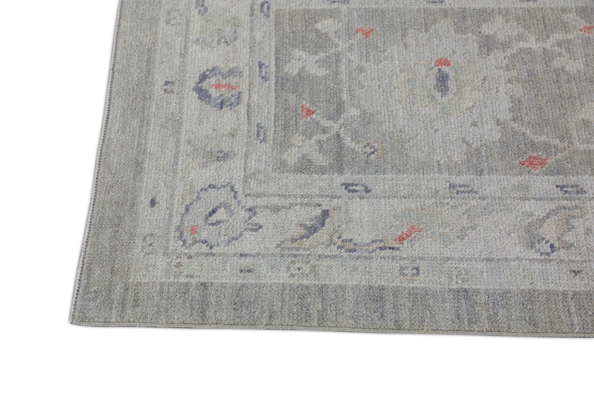 Turkish Oushak Rug 2'8" x 12'7" #2809