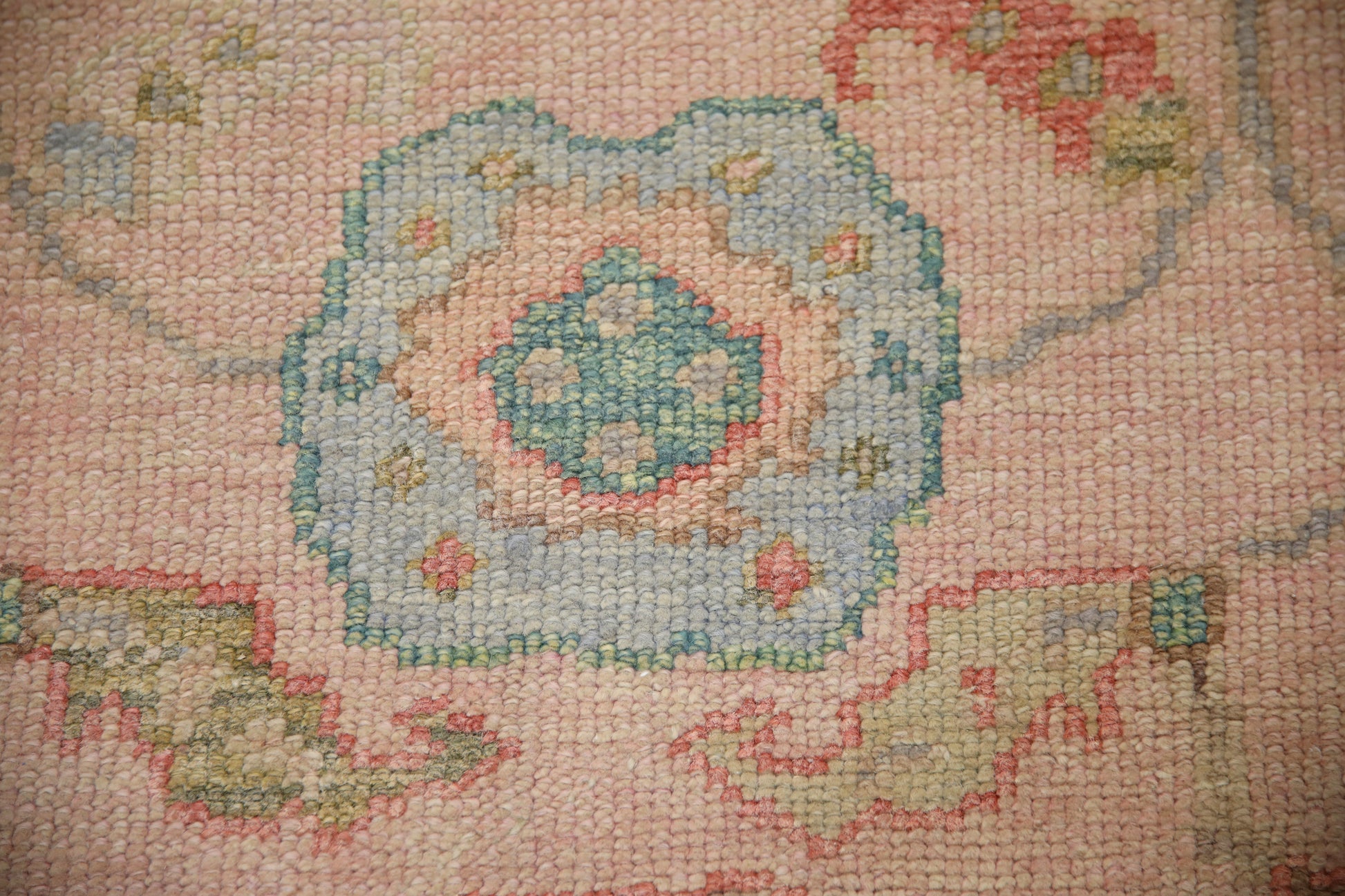 Turkish Oushak Rug 3'1" x 4'8" #6955