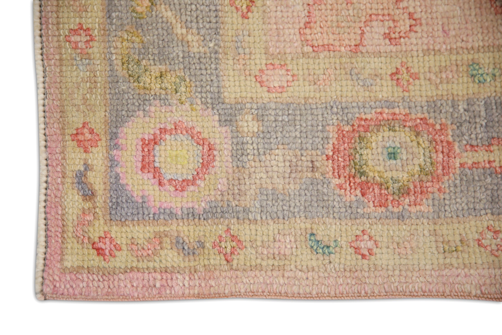 Turkish Oushak Rug 3'1" x 4'8" #6955