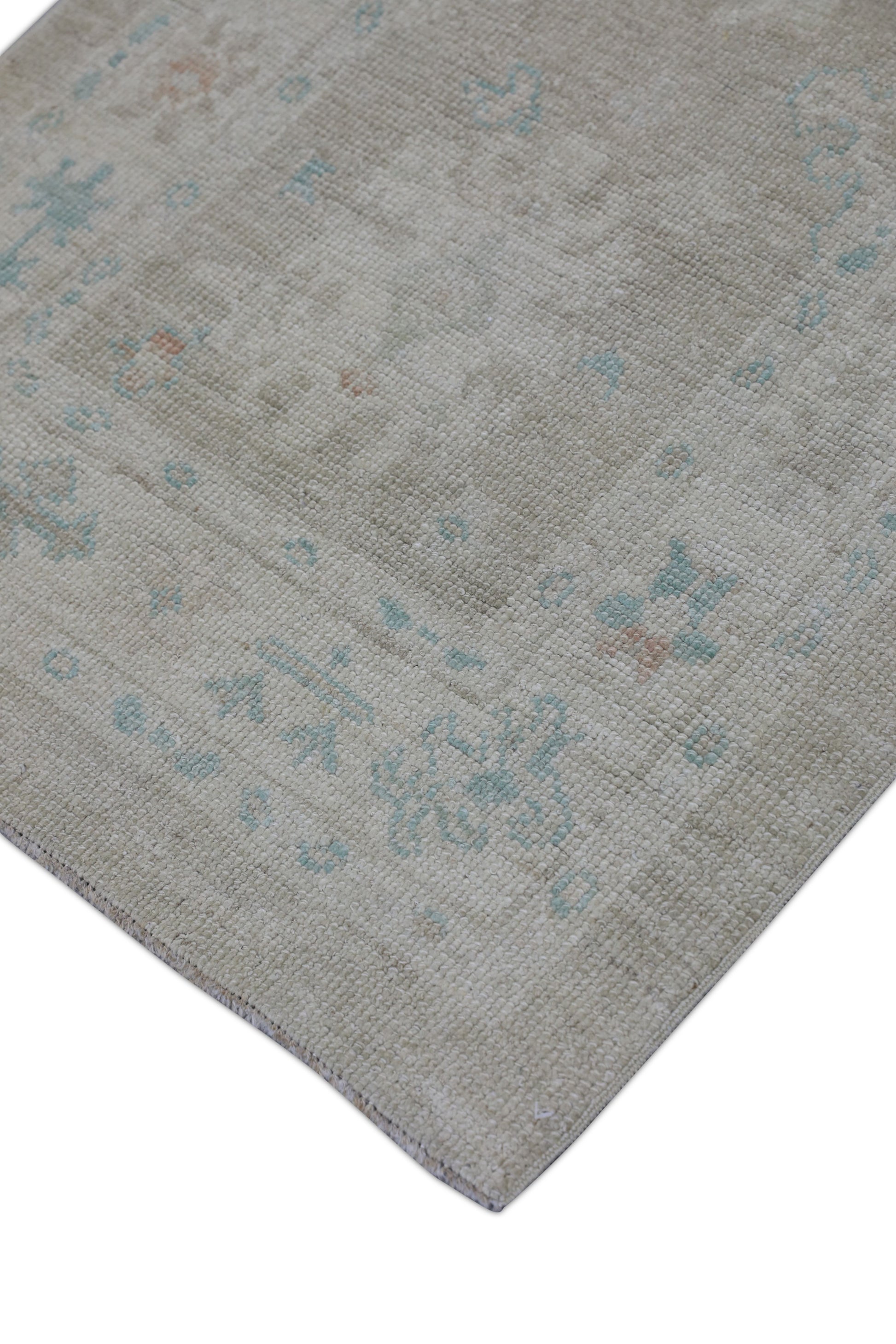 Turkish Oushak Rug 2'9" x 12'9" #2810
