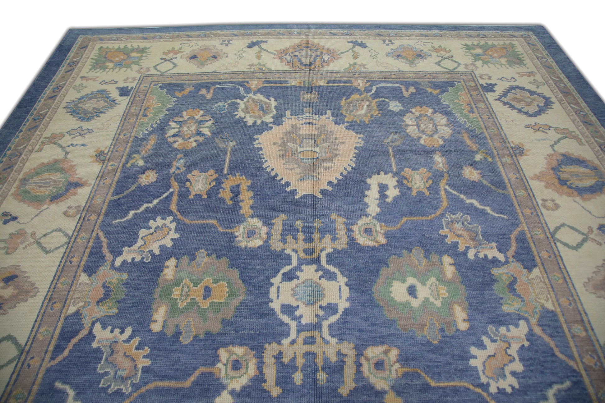 Turkish Oushak Rug 9'3" x 11'4" #5373