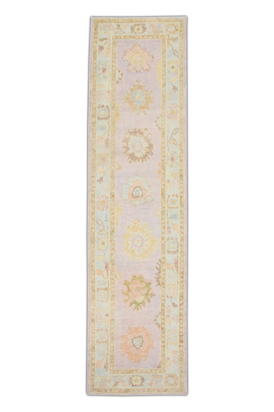 #2525 Turkish Oushak 3' x 11'8"