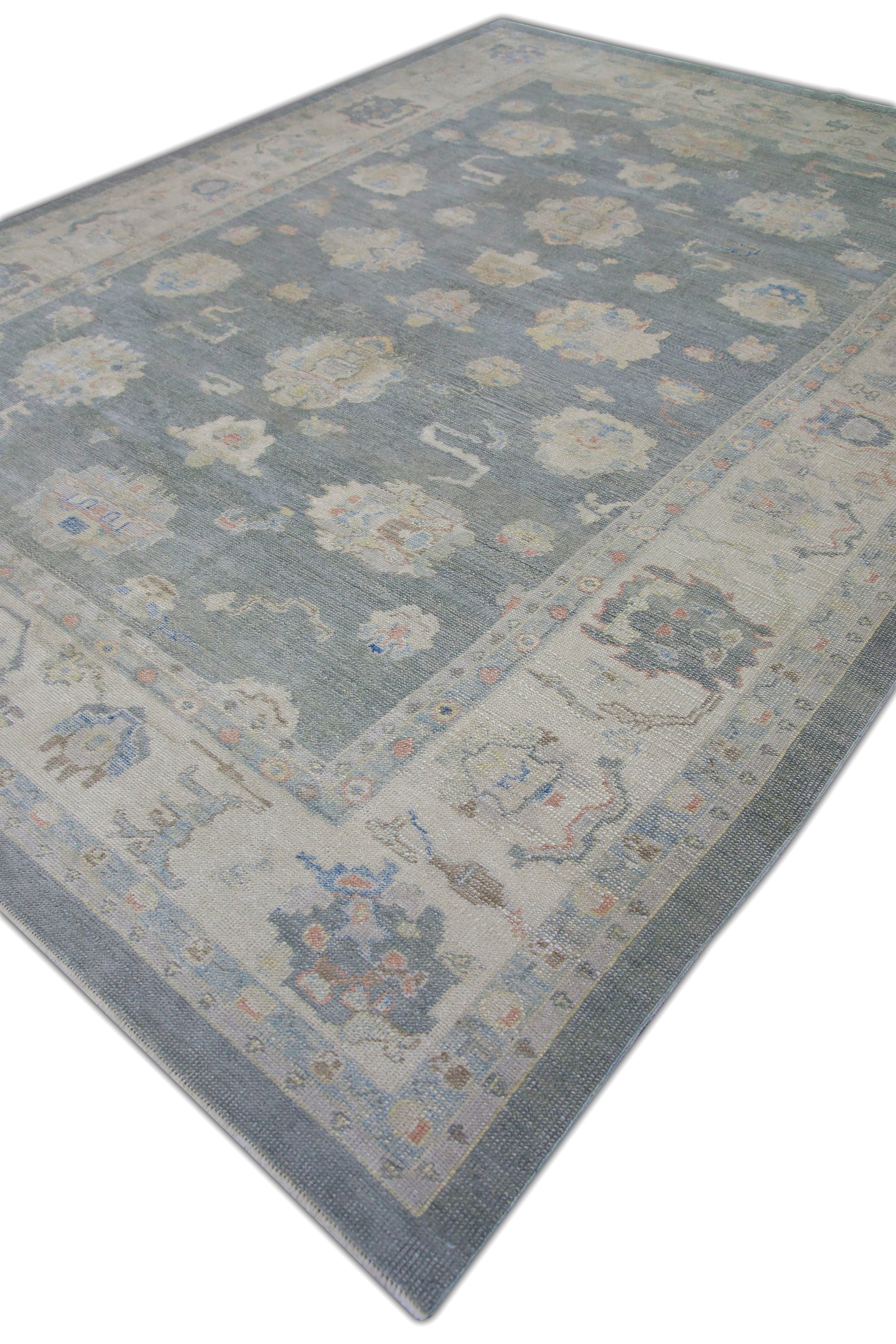 Turkish Oushak Rug 8'11" x 12' #5482