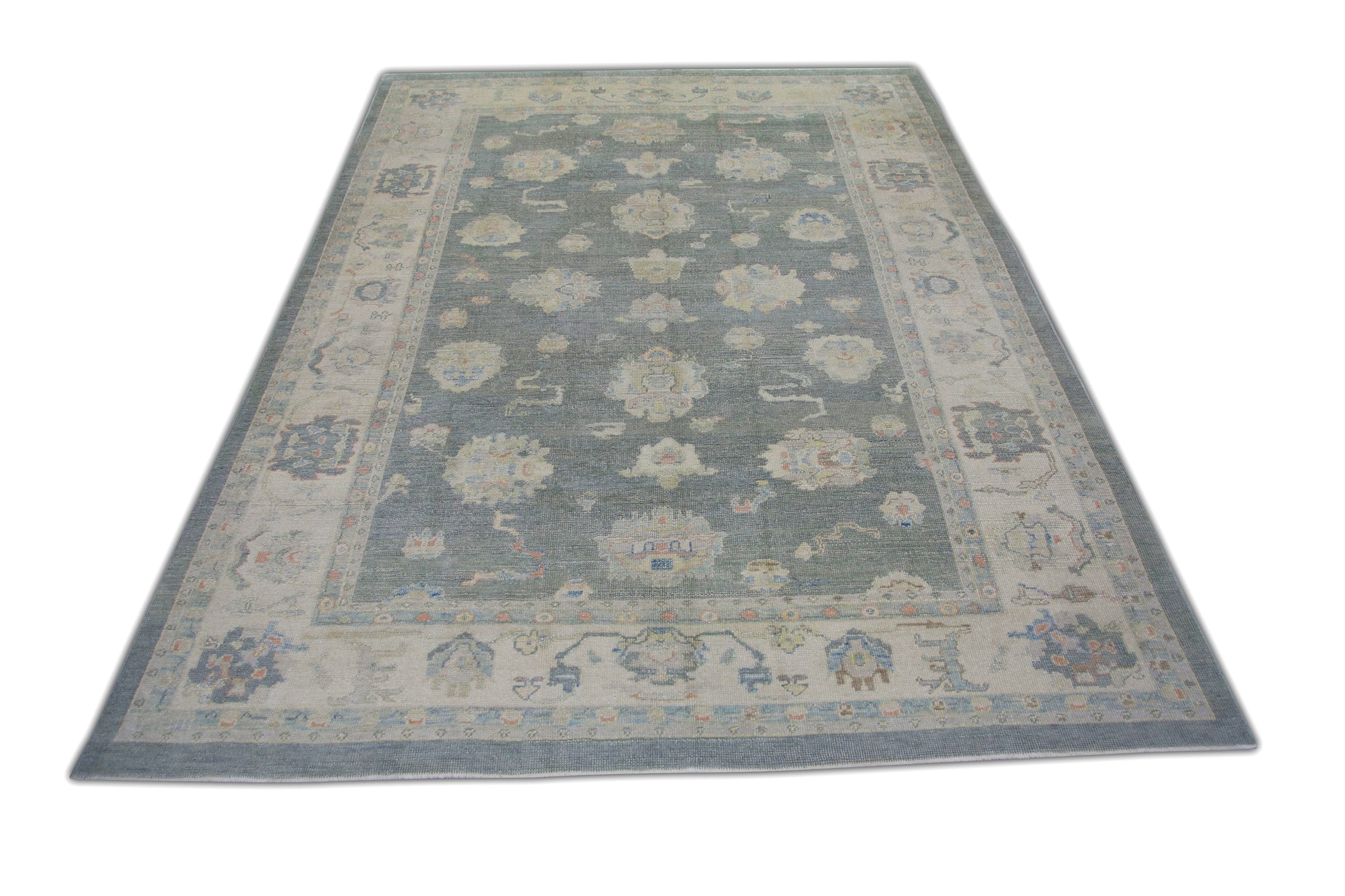 Turkish Oushak Rug 8'11" x 12' #5482