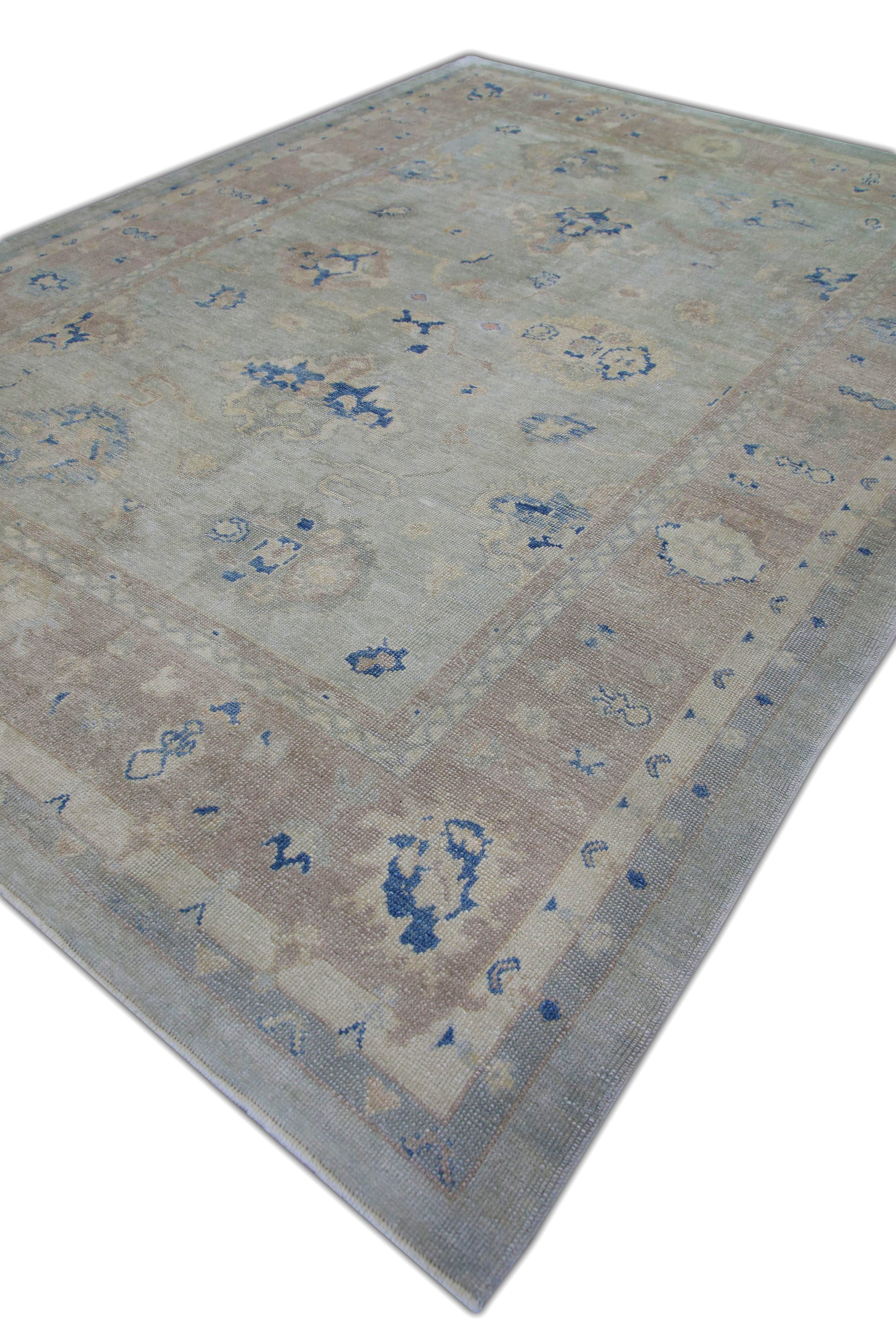 Turkish Oushak Rug 9'1" x 12'3" #5481