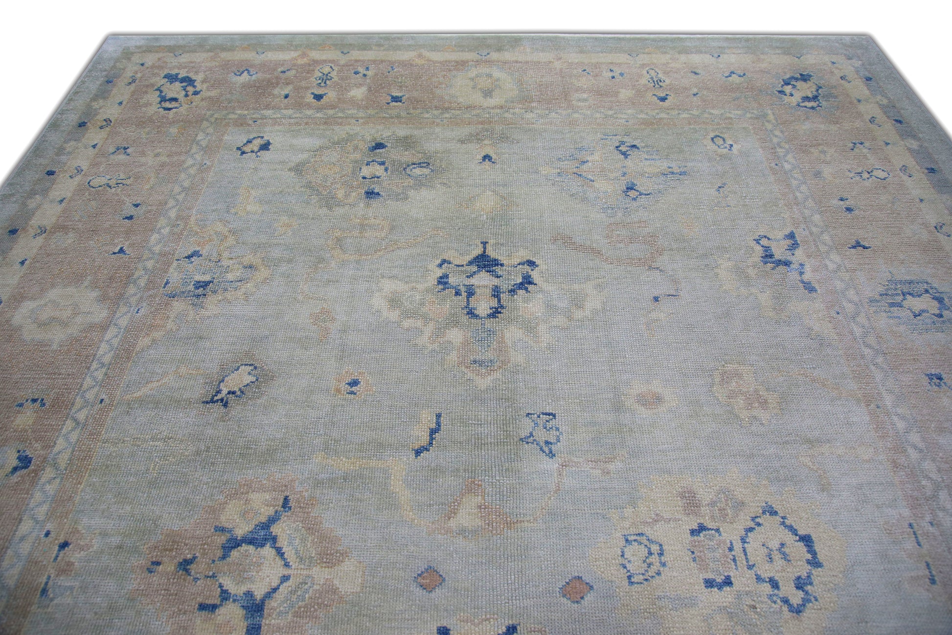 Turkish Oushak Rug 9'1" x 12'3" #5481