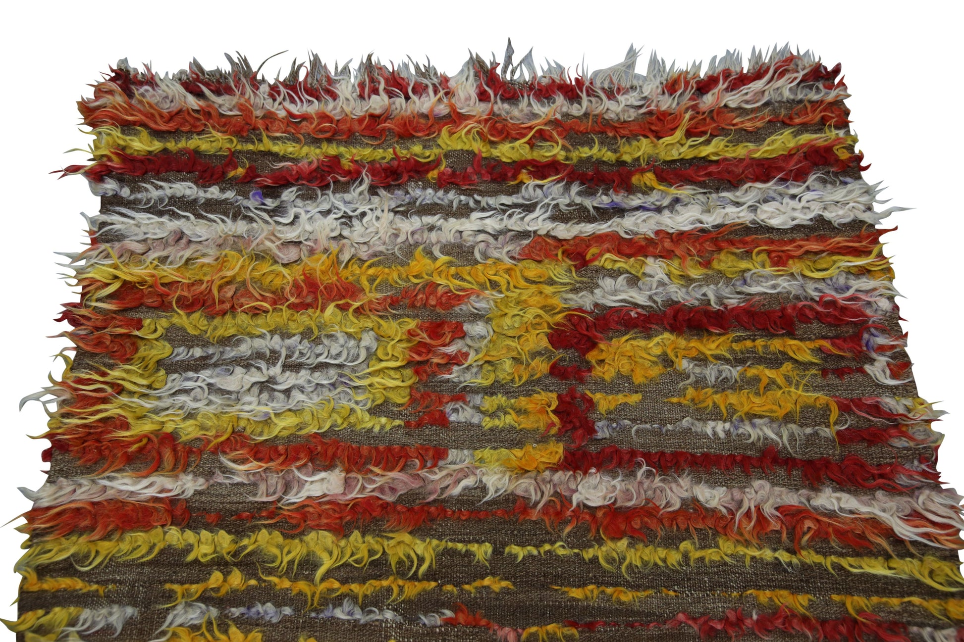 Turkish Tulu Rug Hand Knotted 3'6" x 6' #1046