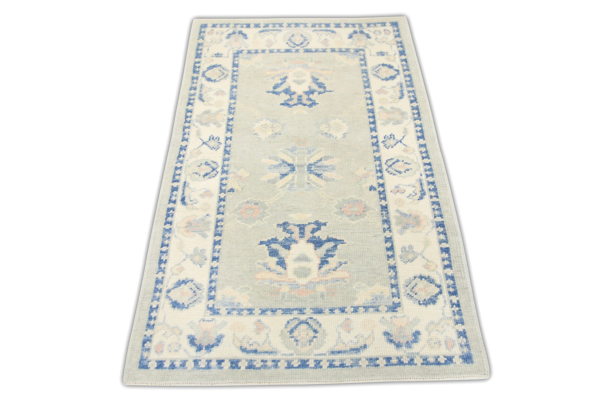Turkish Oushak Rug 3' x 4'11" #7472