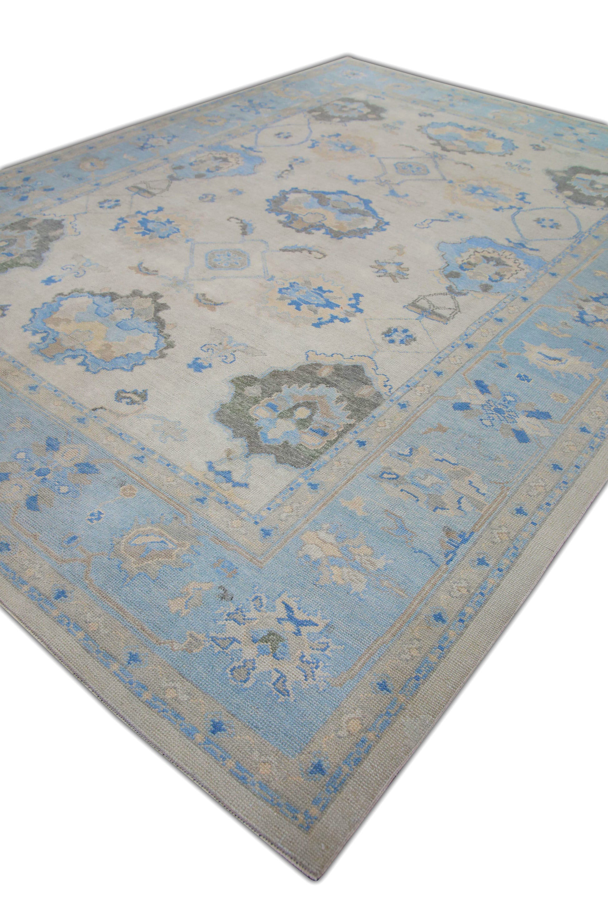 Turkish Oushak Rug 9'9" x 13'1" #5326