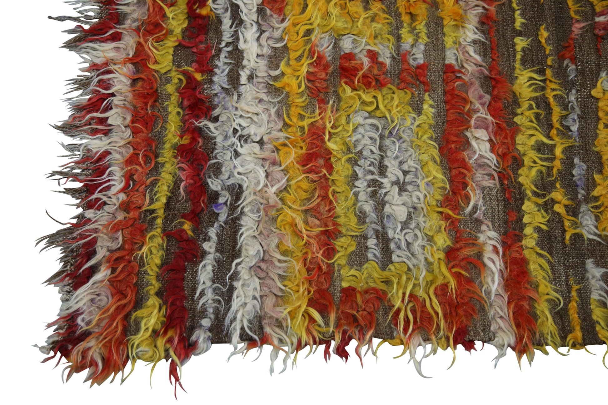 Turkish Tulu Rug Hand Knotted 3'6" x 6' #1046