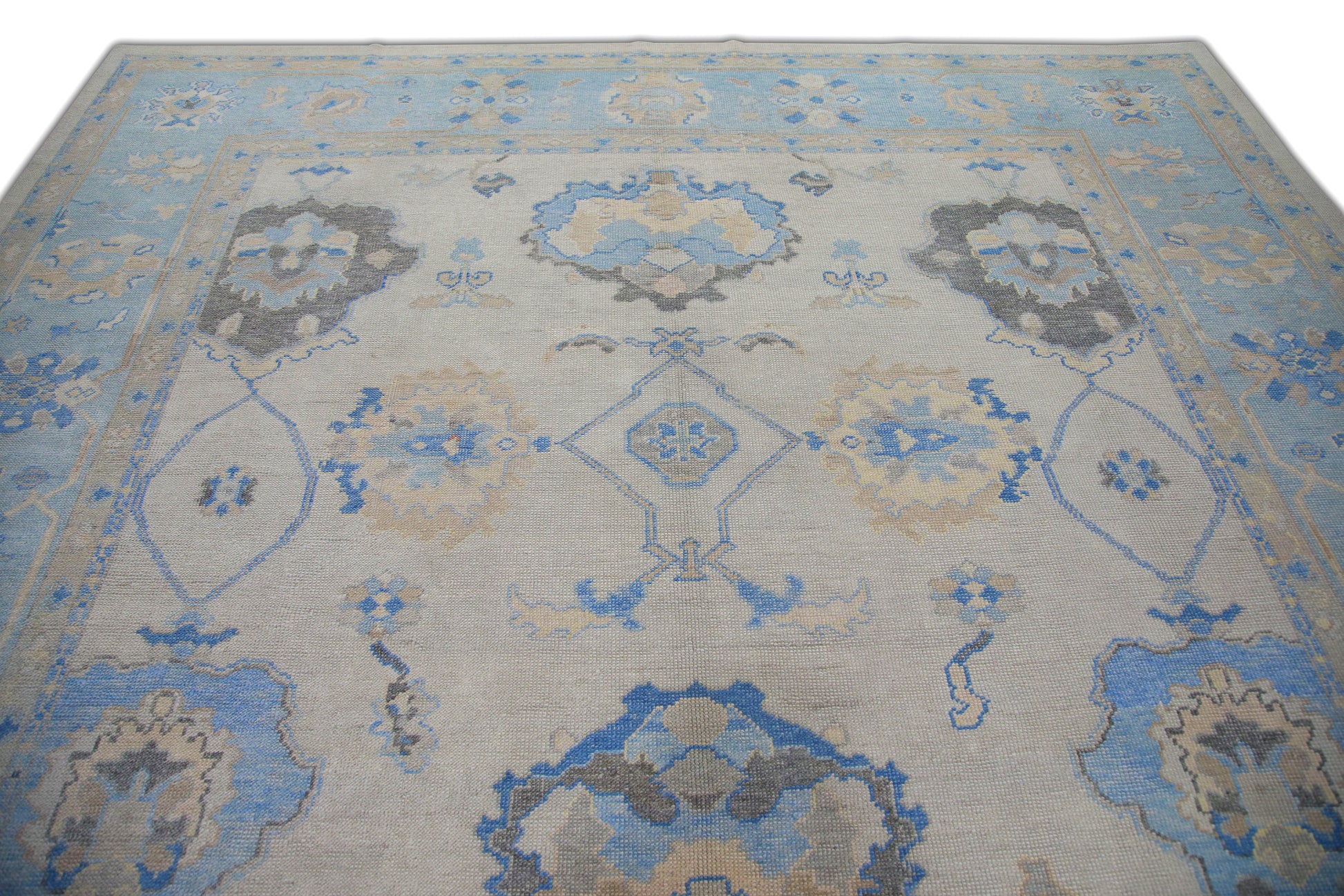Turkish Oushak Rug 9'9" x 13'1" #5326