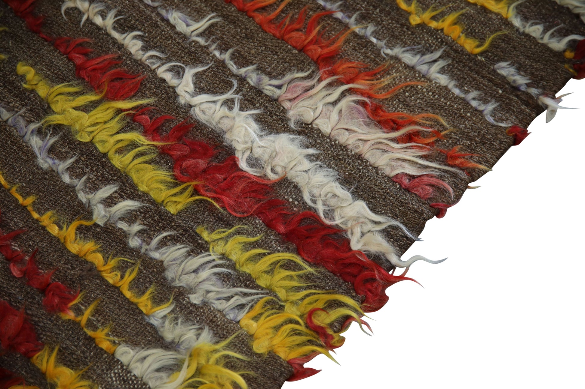 Turkish Tulu Rug Hand Knotted 3'6" x 6' #1046