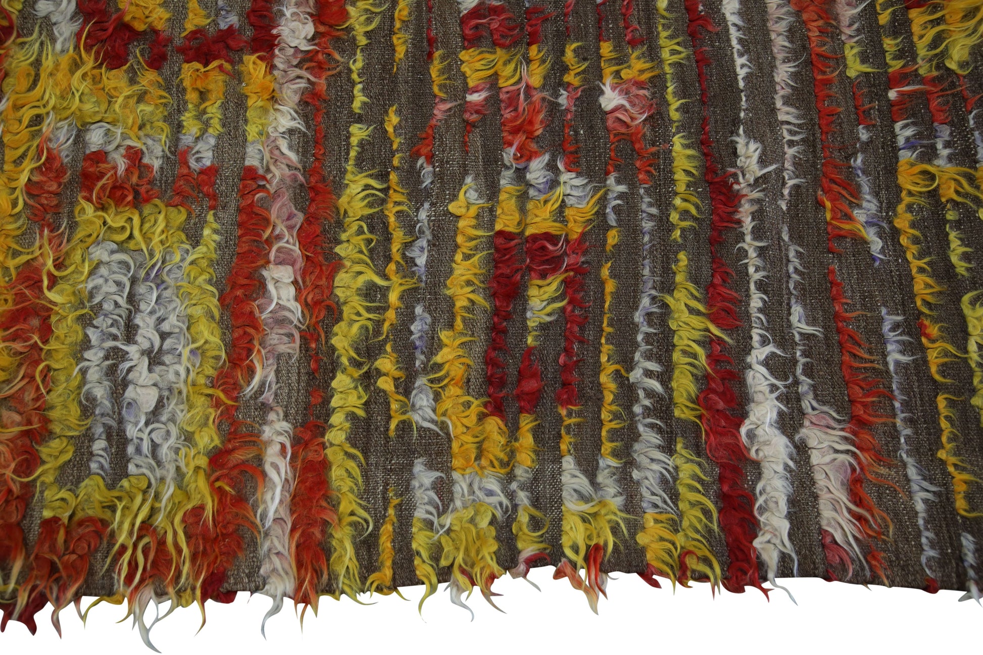 Turkish Tulu Rug Hand Knotted 3'6" x 6' #1046