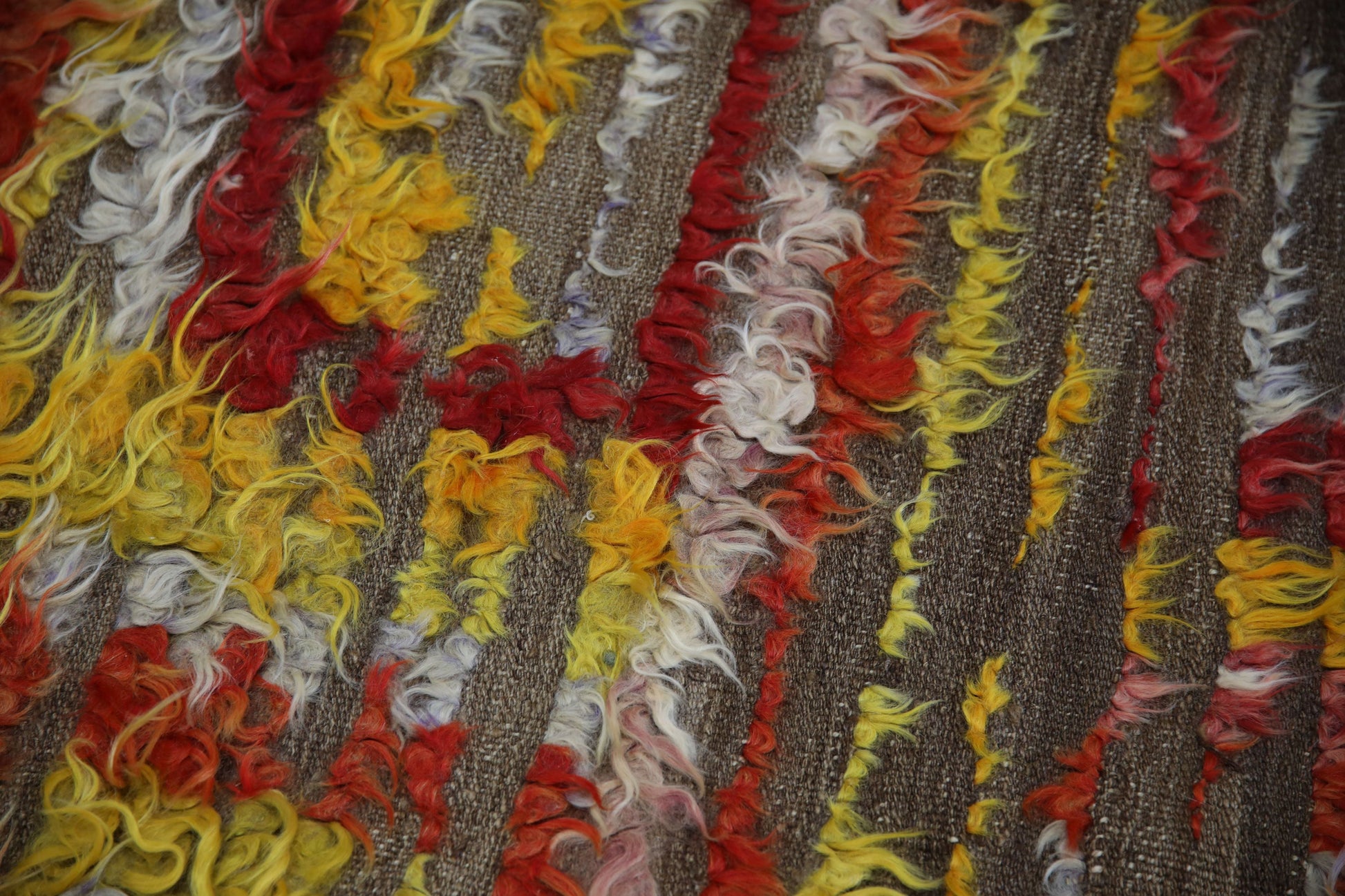 Turkish Tulu Rug Hand Knotted 3'6" x 6' #1046