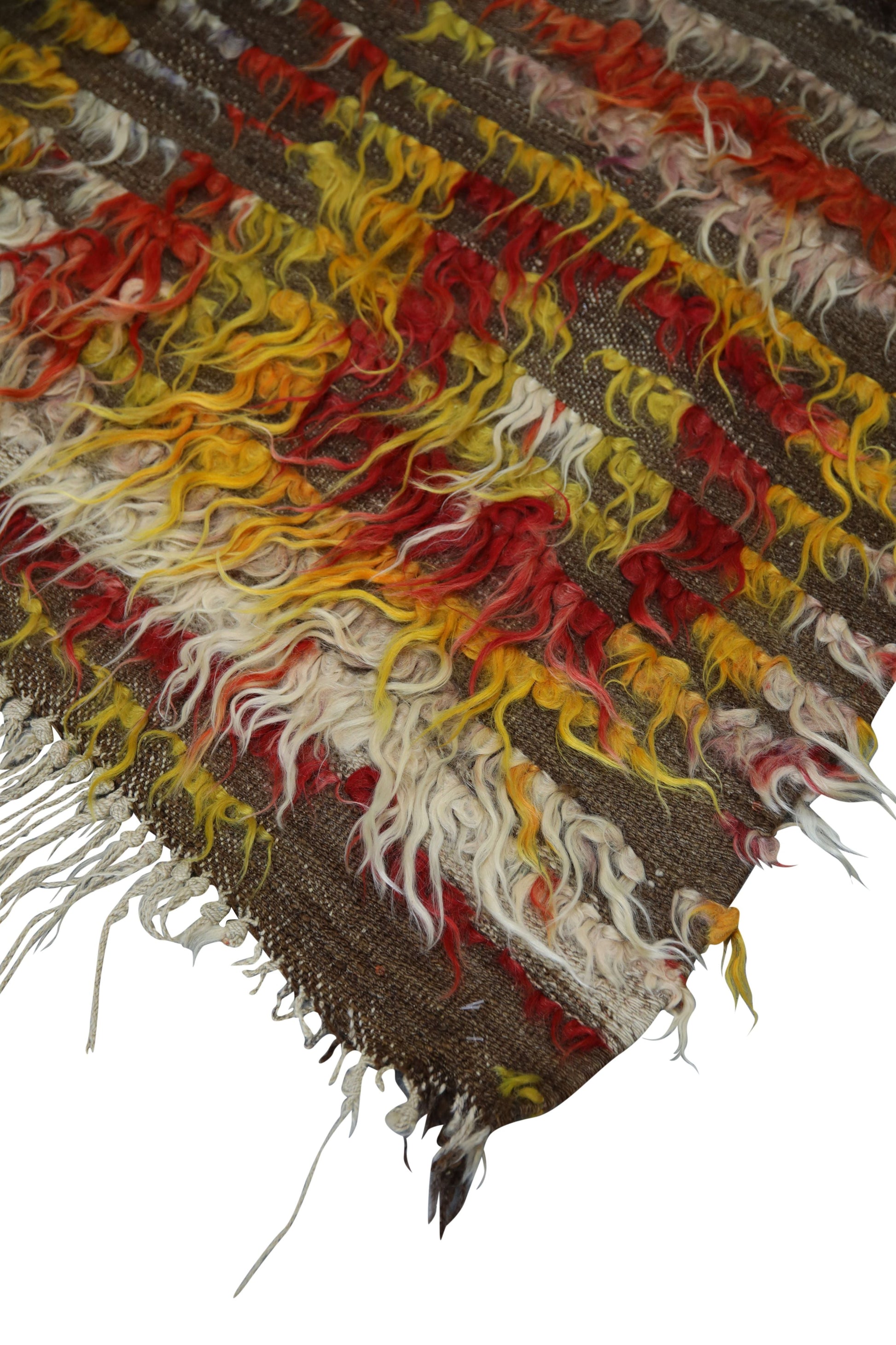 Turkish Tulu Rug Hand Knotted 3'6" x 6' #1046