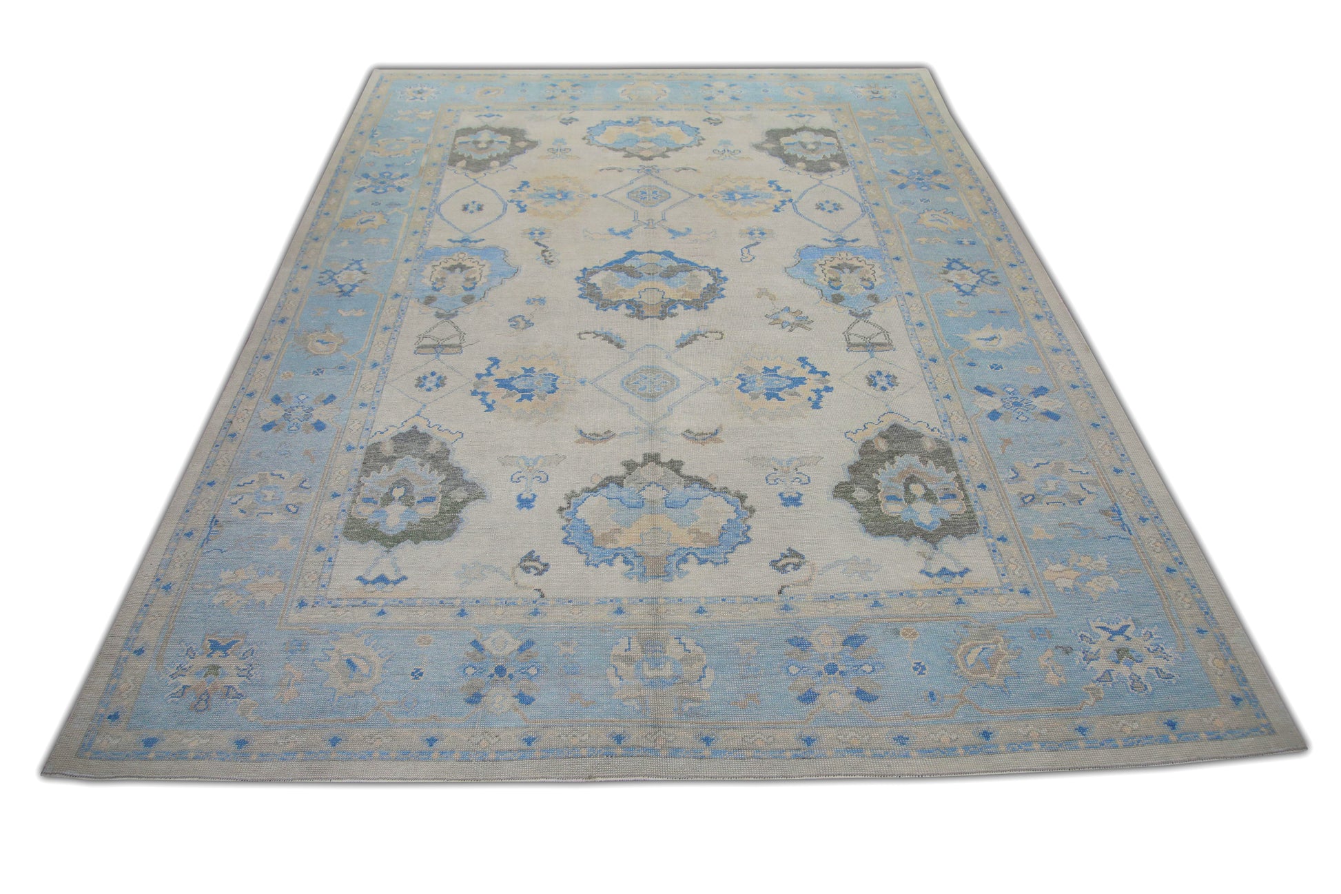 Turkish Oushak Rug 9'9" x 13'1" #5326