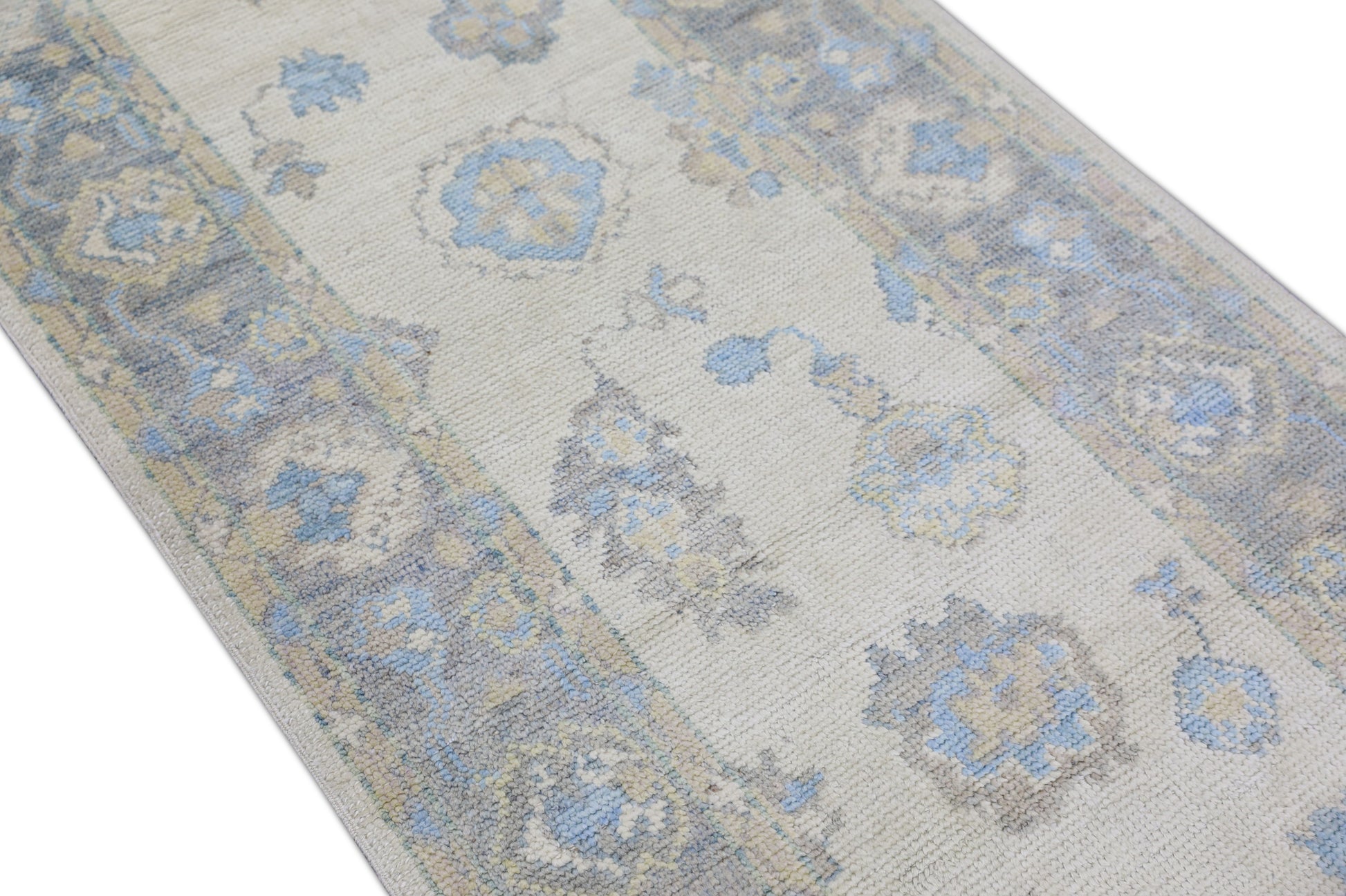 Turkish Oushak Rug 2'10" x 10'7" #2887