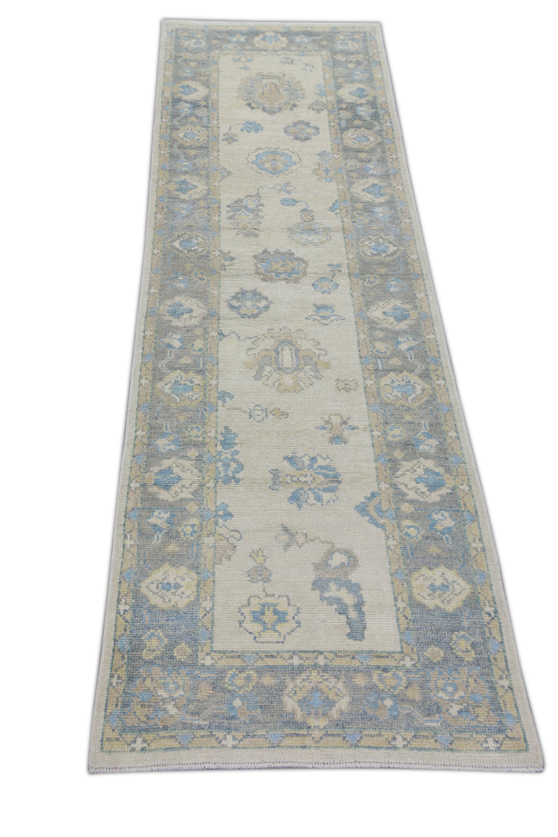 Turkish Oushak Rug 2'10" x 10'7" #2887