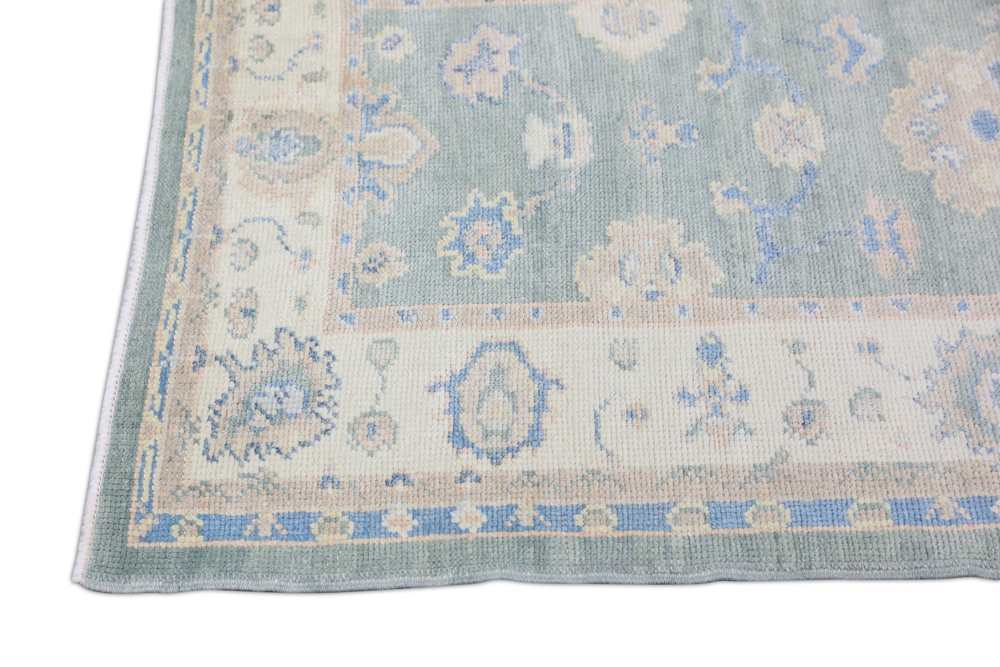 Turkish Oushak Rug 3' x 12'8" #2894